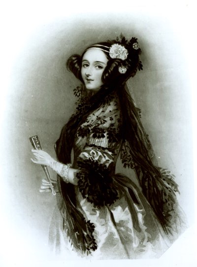 Augusta Ada Byron, Gravin van Lovelace door English School